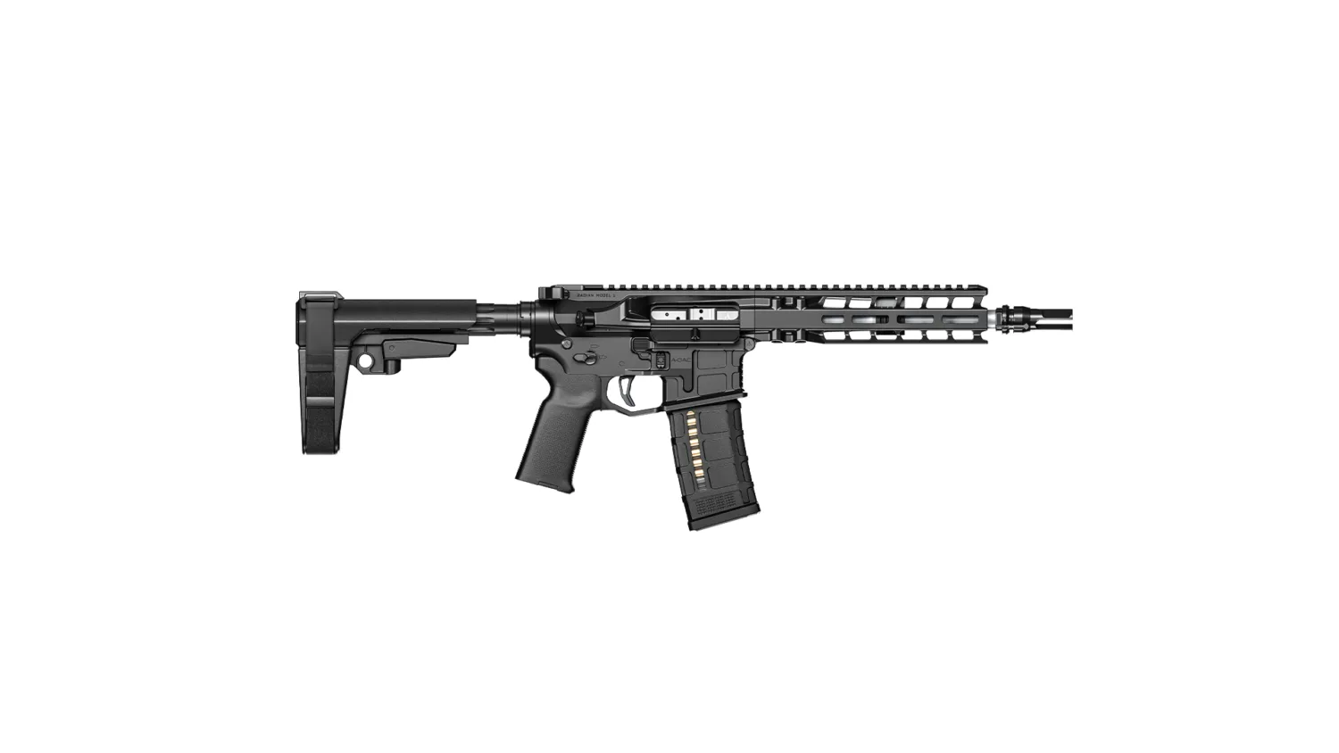 Model 1 9" 300 BLK Pist 1 in 5 Twist Radian Blk