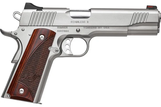 Kimber Stainless II 45ACP 5" Barrel 7+1 Capacity Premium 1911 Pistol