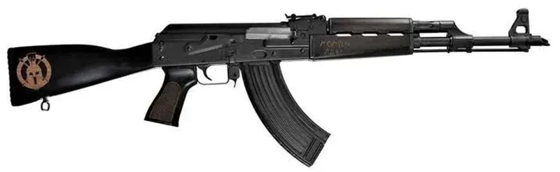 Zastava ZPAPM70 AK-47 Rifle Molon Labe with Black Furniture 7.62x39 16.3" Chrome Lined Barrel