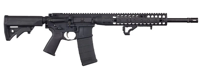 LWRCI DI 300 Blackout AR-15 Rifle, 16.1 inch Barrel, Black Finish