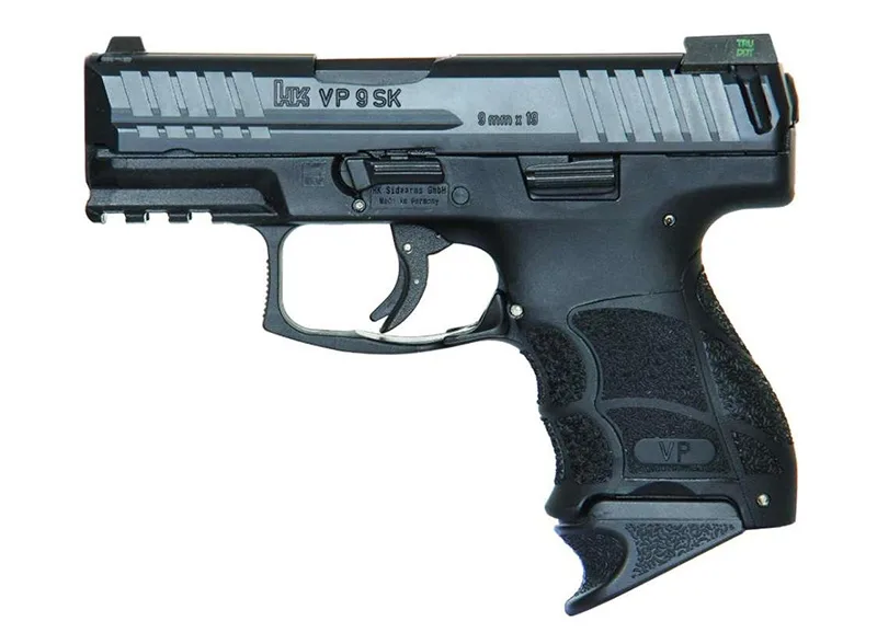 HK VP9SK Subcompact 9mm Pistol - 10/13 Round Magazine, Enhanced Ergonomics