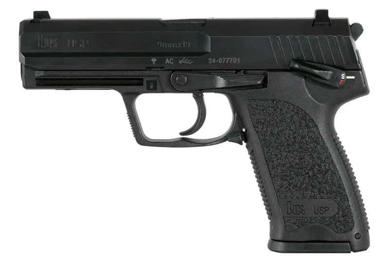 Heckler & Koch HK USP9 V1 9MM Pistol with 15+1 Rounds Capacity and DA/SA Trigger