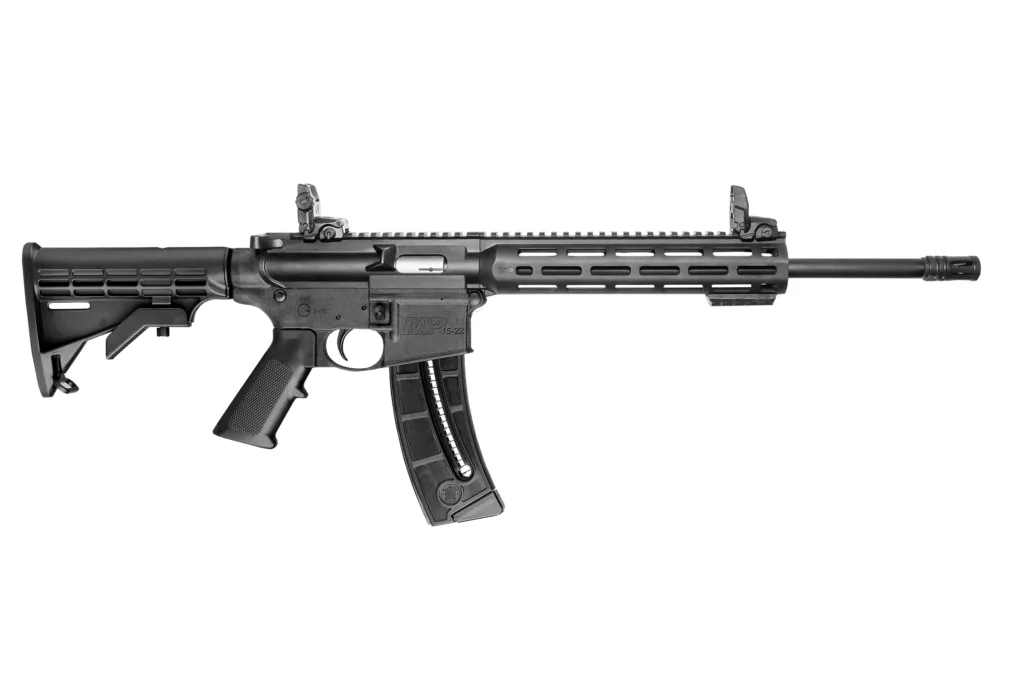 Smith & Wesson M&P 15-22 SPORT 22 LR Rifle with 16.5 inch Barrel and 25RD Magazine in Black