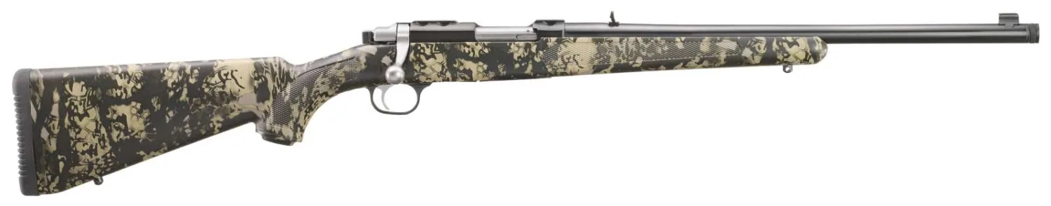 RUGER 77/357 357 MAG RIFLE 18.5" BLUED T.B. KRYPTEK NOX CAMO 5RD