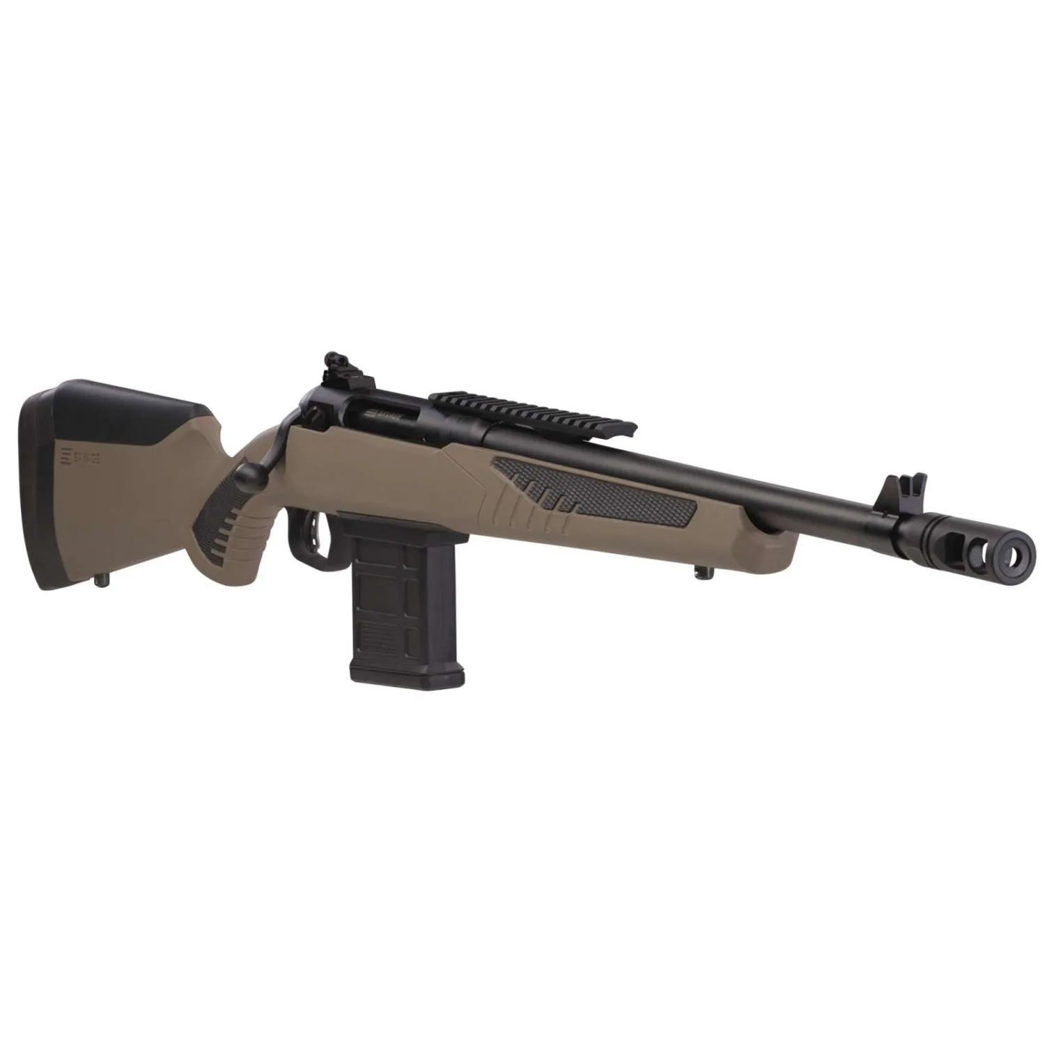 Savage 110 Scout .450 Bushmaster Bolt-Action Rifle with 16.5-inch Barrel, Detachable Box Magazine