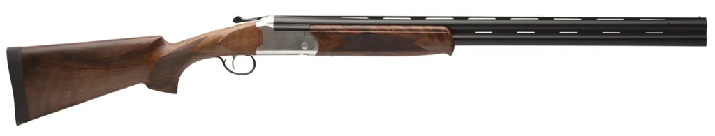 Savage Arms Stevens 555 Enhanced Over/Under 20 Gauge Shotgun with 26 inch barrel and engraved receiver