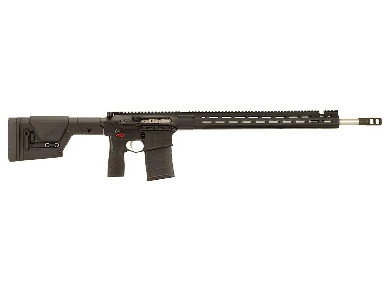 Savage Arms MSR 10 Precision 6.5 Creedmoor Rifle with 22-inch barrel and adjustable stock, black finish