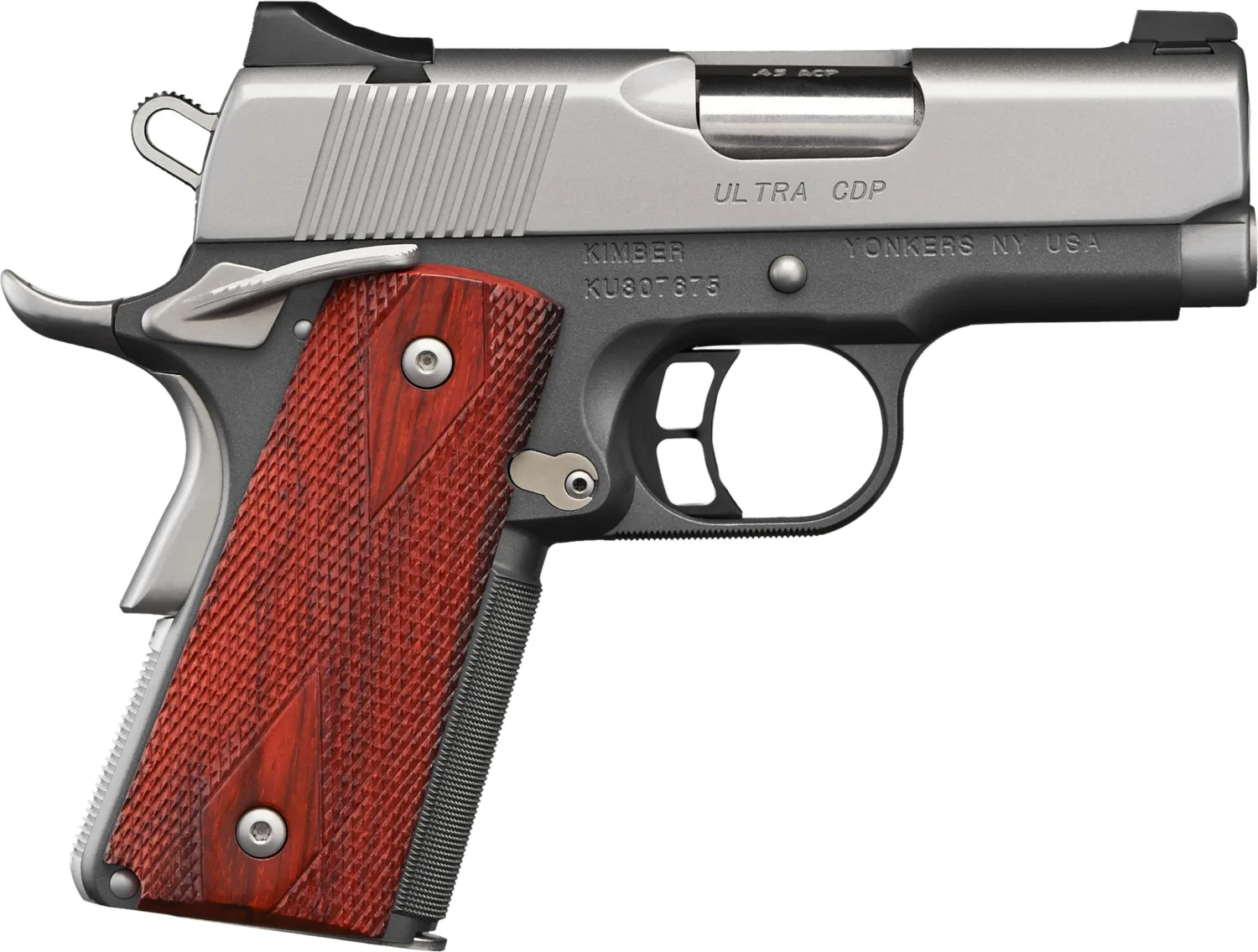 Kimber Ultra CDP 45ACP 3-Inch Compact Semi-Automatic Pistol with Night Sights