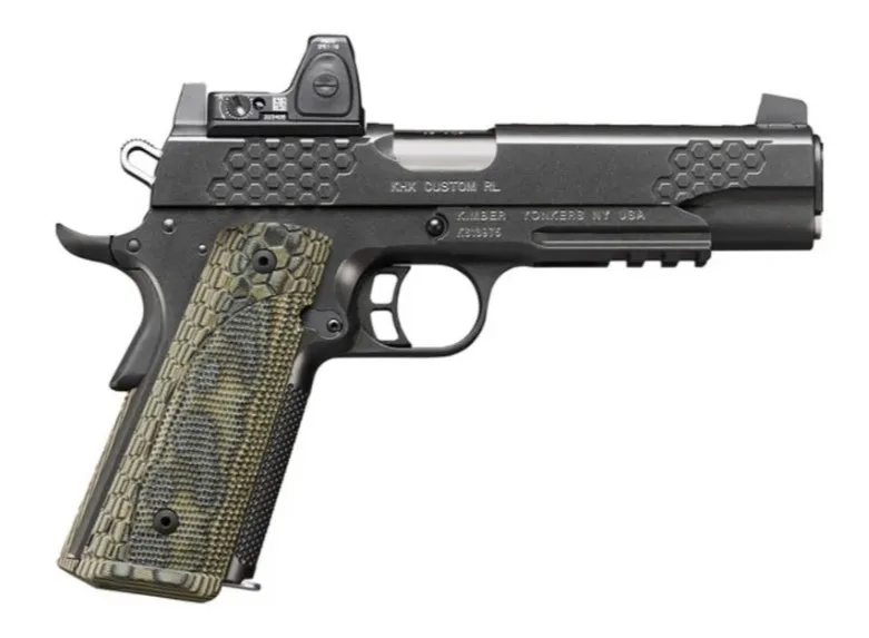 Kimber KHX Custom RL/OI 45 ACP 5" Barrel Handgun with Laser Grip
