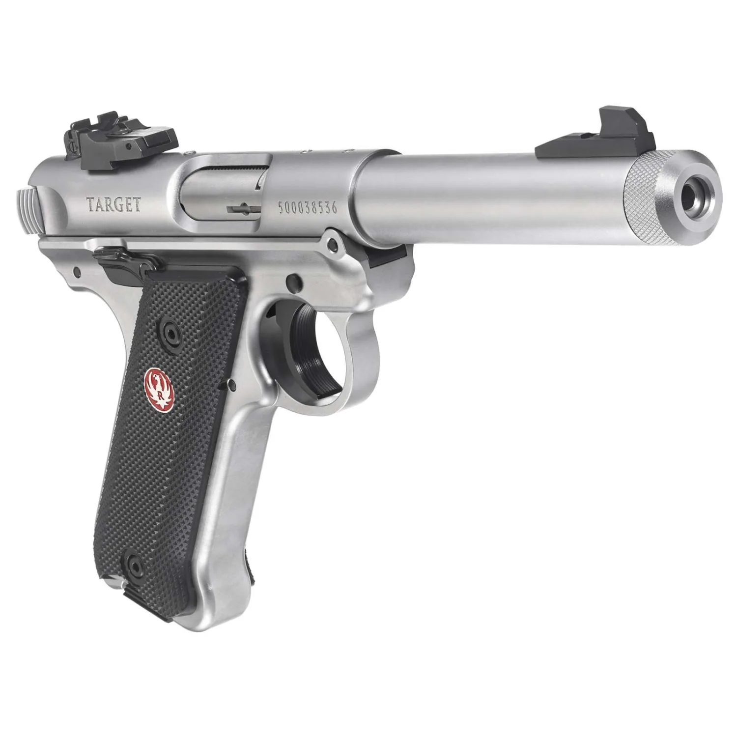 RUGER MRK IV TRGT 22LR 5.5" BLUED BLK GRP ADJ SGHT 10RD