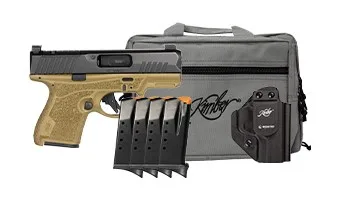 Kimber R7 Mako 9mm FDE 10+1 Optics Ready Pistol Bundle with High-Capacity Magazine and Red Dot Sight