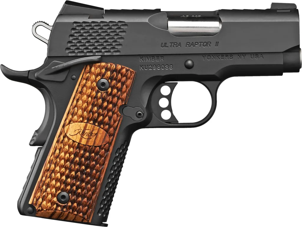 Kimber Ultra Raptor II .45 ACP Handgun 3-Inch Barrel 7+1 Capacity