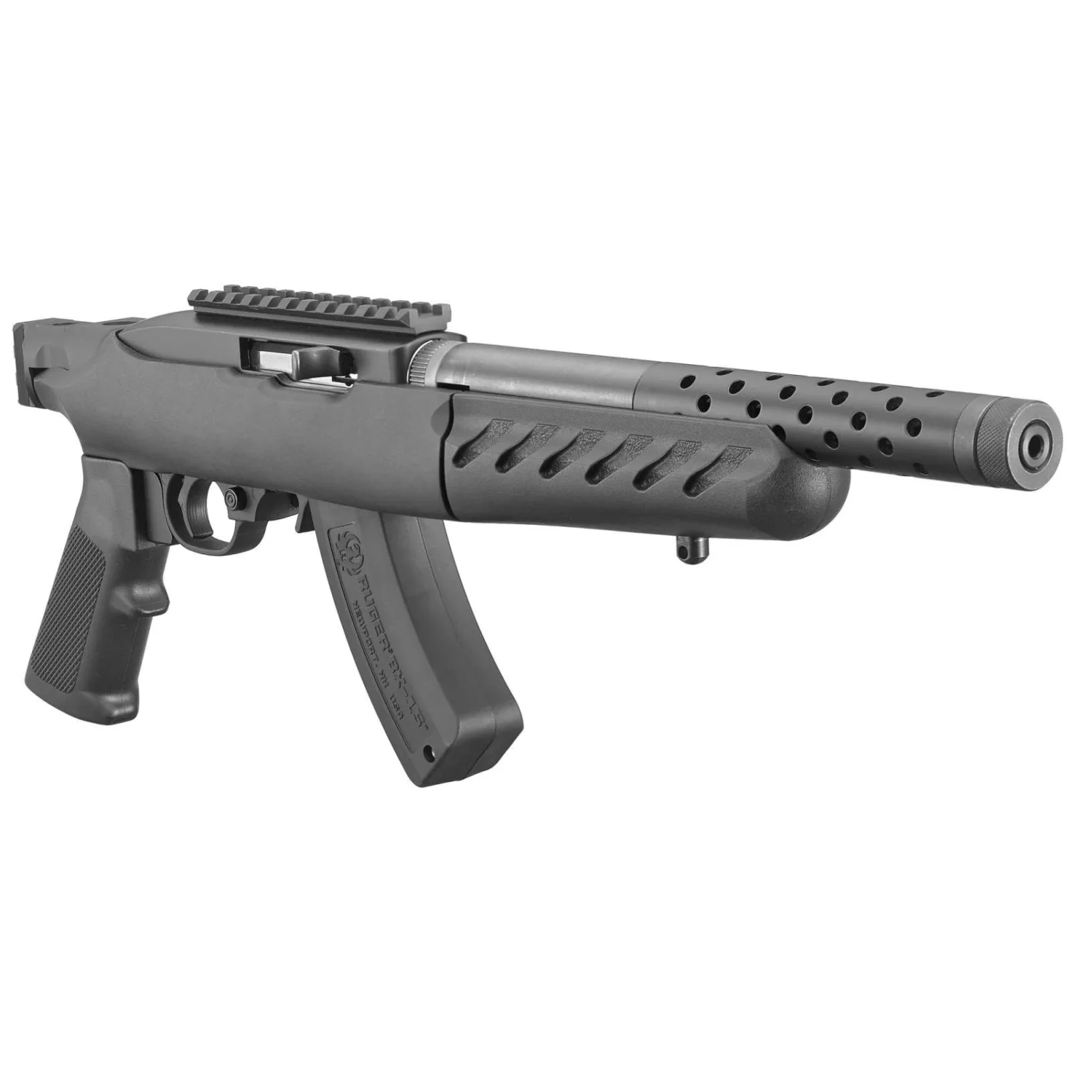 RUGER 22 CHARGER LITE 22LR PSTL T/D 10" BLK/BLK 15RD