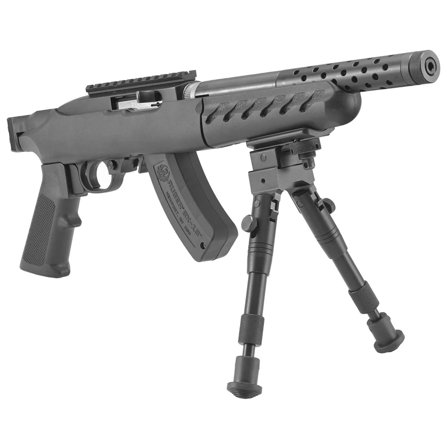 RUGER 22 CHARGER LITE 22LR PSTL T/D 10" BLK/BLK 15RD - Image 2