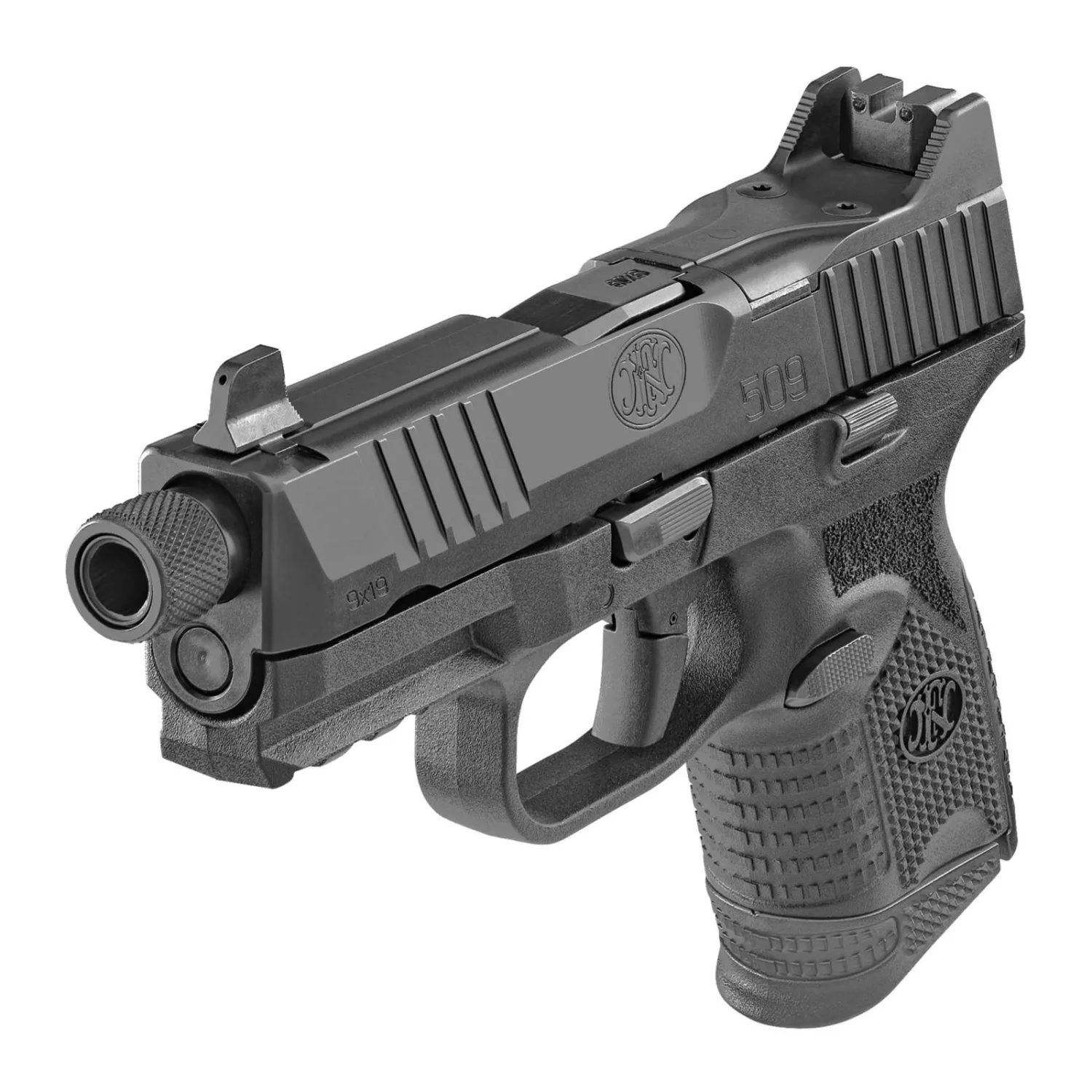 FN 509C T BLK/BLK 1-12RD 1-24RD MAGS - Image 2