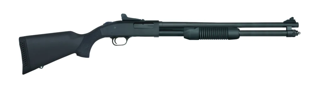 Mossberg 590 Persuader Bantam 20-Gauge Shotgun with 20'' Barrel and Synthetic Stock