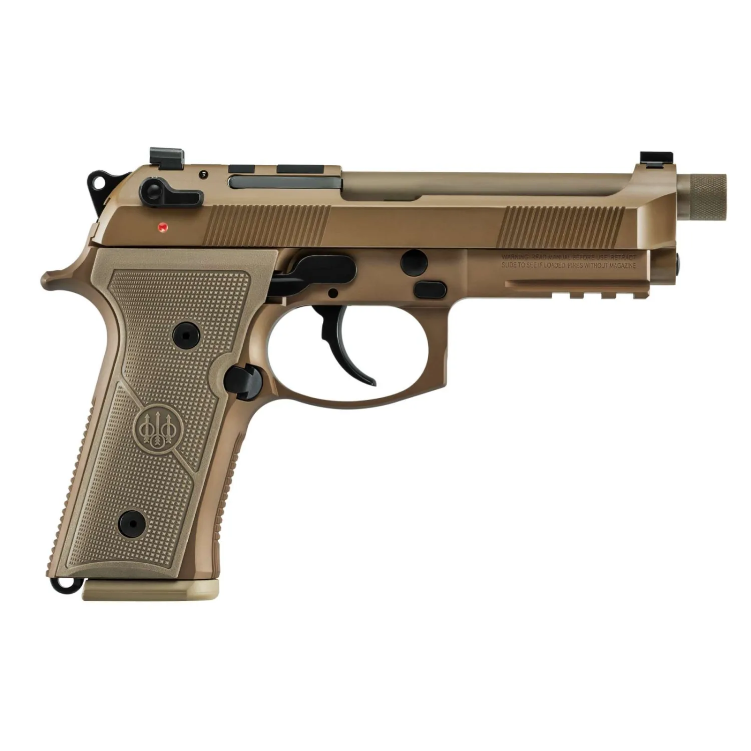 BERETTTA M9A4 CENTURION 9MM PSTL 4.8" 15RD FDE