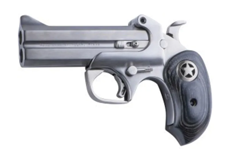 Bond Arms Ranger II Derringer with Trigger Guard, 45 Colt 410ga, 2rd Capacity, 4.25 inch Barrel, Stainless Steel Handgun