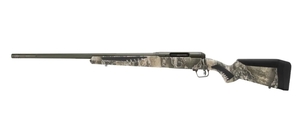 Savage Arms 110 Timberline 243 WIN OD Green/Ridge Top Camo, Left-Handed