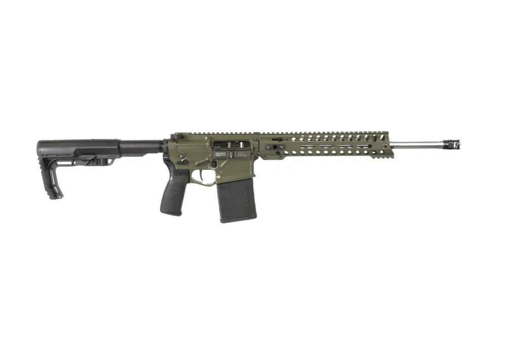 POF USA Rogue DI .308 Win 16.5" ODG lightweight AR-10 rifle with MLOK rail and adjustable gas system