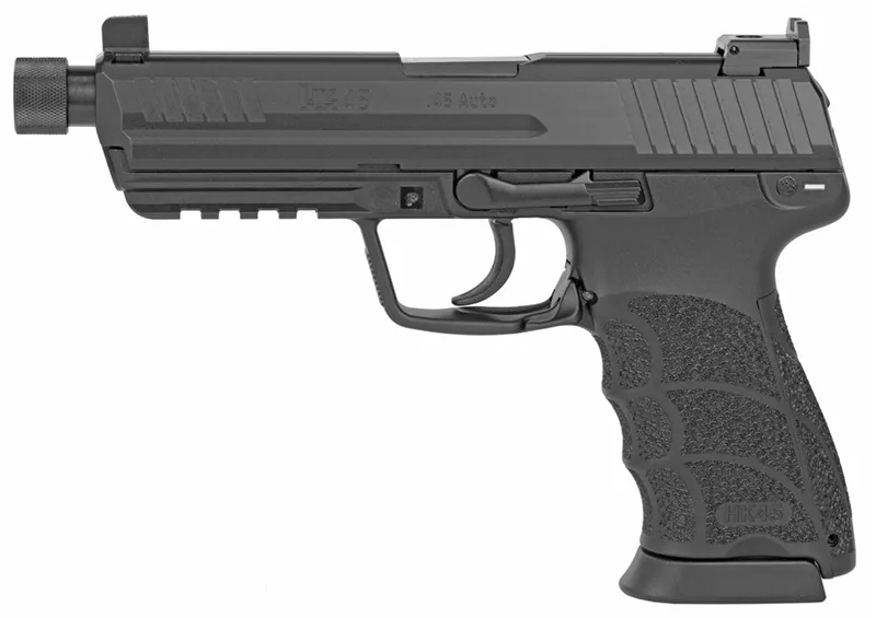 HK HK45T Tactical V7 DAO .45 ACP Pistol, Suppressor Ready, High Capacity