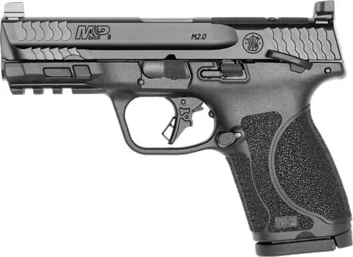 Smith & Wesson M&P 9 M2.0 Optics Ready Compact 9mm with 4-inch barrel and 15-round capacity