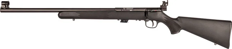 Savage Mark II-FVT LH .22LR Bolt-Action Rifle with Peep Sight, Black Synthetic Stock, Left-Handed