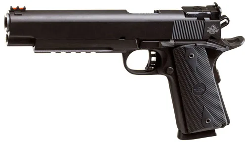 Rock Island Armory M1911-A1 Pro Match .45 ACP with 6-inch Barrel and Tactical Rail