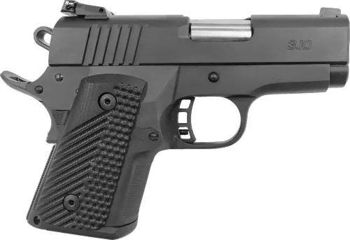 BBR Series 3.10 .45 ACP Handgun with 10+1 capacity, G10 grip, black finish