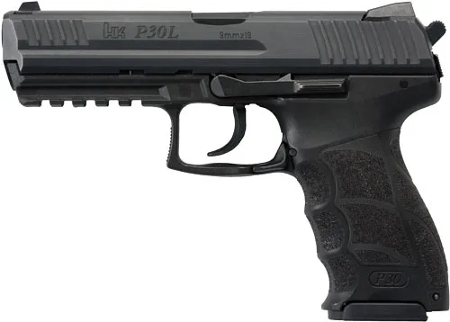 HK P30L V3 DA/SA 9mm Luger with Three Dot Sights and Interchangeable Backstraps