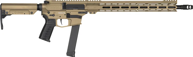 CMMG Rifle Resolute MkGs 9mm features 16.1-inch barrel, Radial Delayed Blowback system