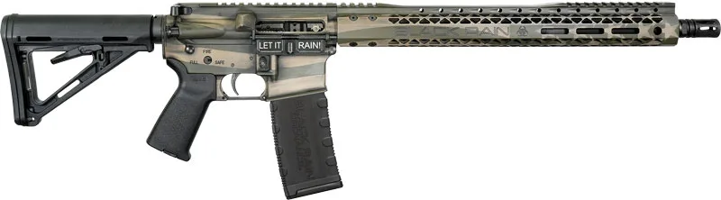 Black Rain Ordnance SPEC+ Patriot Rifle 5.56mm, 16-inch Barrel, Flag Finish