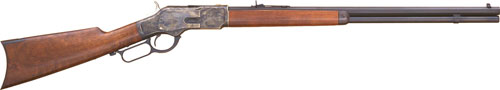 Cimarron 1873 Sporting Rifle .44/40 - Authentic Western Reproduction Firearm with 24-Inch Barrel for historical shooting enth