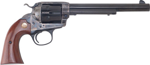 Cimarron SAA Bisley .44/40 Revolver with 5.5" Barrel, Walnut Grip, Case Hardened Frame