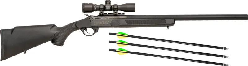 Traditions Crackshot XBR .22 and .27 caliber single shot rifle with 3-9x40 scope