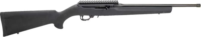 FAXON Firearms 10/22 Hogue Edition 22LR Rifle with black polymer stock and bull barrel