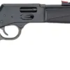 HENRY X MODEL LEVER 45LC - 17.4" TB BLUED BLACK SYN.