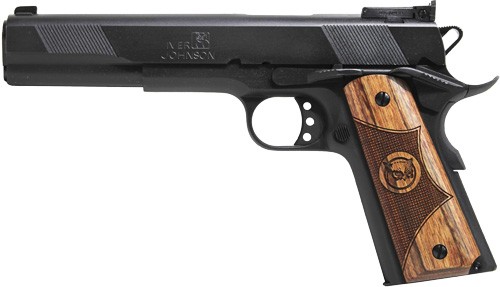 Iver Johnson Eagle XL 1911 .45 ACP 6" Stainless Wood Grips