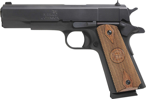 Iver Johnson 1911A1 Standard .45 ACP Pistol - 5" Barrel, Black Finish