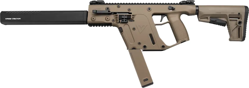 KRISS Vector CRB G2 9mm 16-inch Barrel Semi-Auto Rifle in Black