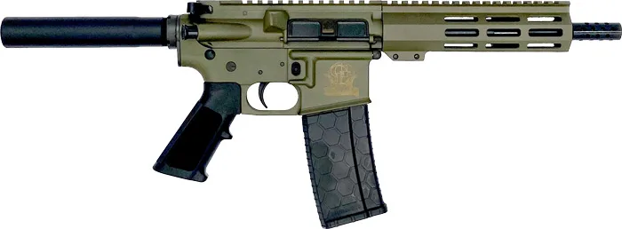 GLFA AR-15 Pistol .223 Wylde with 10.5 inch Barrel, 30 Round Magpul and M-LOK Handguard