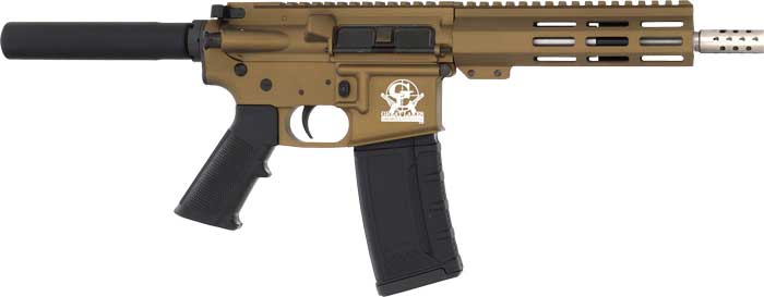 GLFA AR-15 Pistol .223 Wylde with 10.5-inch Barrel and Adjustable Brace