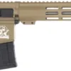 GLFA AR15 .450 Bushmaster Rifle with 16 inch Barrel, Semi-Automatic in Black
