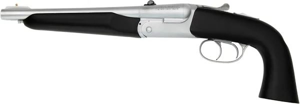 PEDERSOLI Howdah Alaskan .45/410 Hunting Rifle, Stainless Steel, 20-Inch Barrel