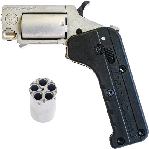 STAND MFG SWITCH GUN 22 MAG/LR revolver - an accurate and durable firearm