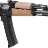 Zastava ZPAPM90 AK-47 Rifle BULGED TRUNNION 1.5MM RECEIVER - Walnut | 5.56 NATO | 18.25" Chrome Lined Barrel | Walnut Wood Furniture - Image 3