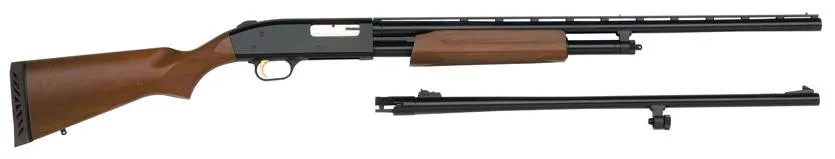 Mossberg 500 Combo 20GA Shotgun with 26" Barrel, Combo Chokes, Extra Barrel