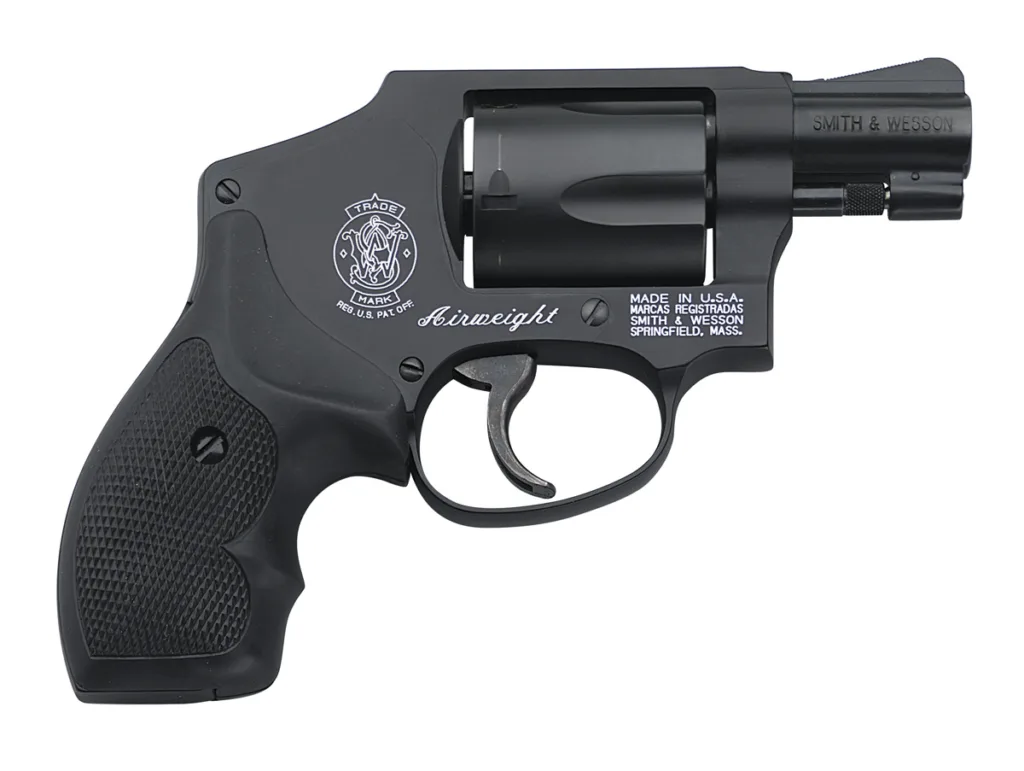 Smith & Wesson 442 .38 Special +P Revolver with 1.875-inch barrel in blued finish