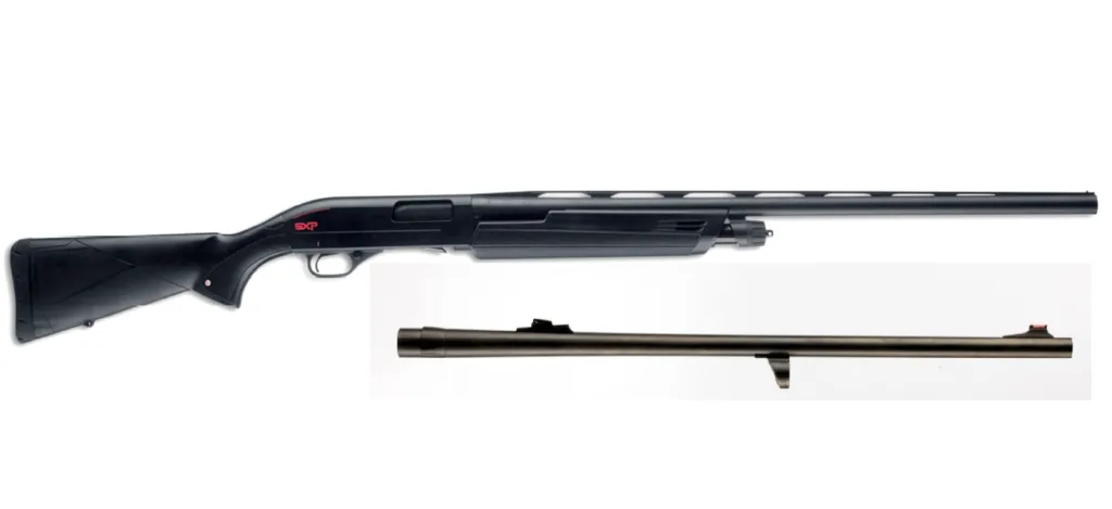 Winchester SXP Combo SGP 12GA Shotgun with 28" BBL and 22" Deer Barrel.