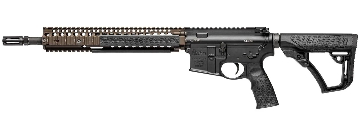 Daniel Defense DDM4A1 5.56mm FDE 14.5" NM Barrel High-Performance Rifle